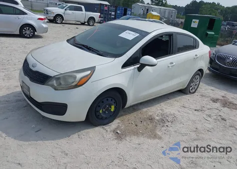 2013 Kia Rio Lx from USA, damaged, VIN KNADM4A30D6240025